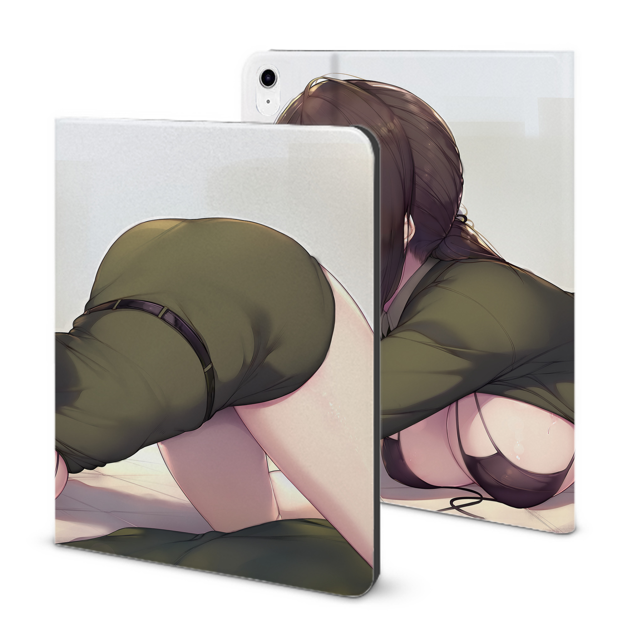 （画像用） 進撃の巨人 Attack on Titan IPad ケース ブック型 PUレザー TPU 耐衝撃 軽量 薄型 ペン収納なし 全面保護 IPad 各モデル対応